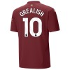 Maillot de Supporter Manchester City Grealish 10 Troisième 2024-25 Pour Enfant